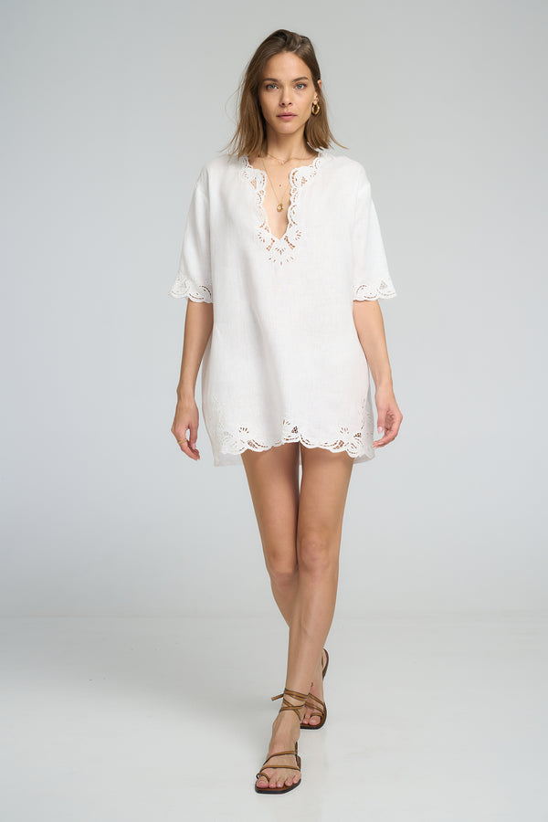Bellini Dress White