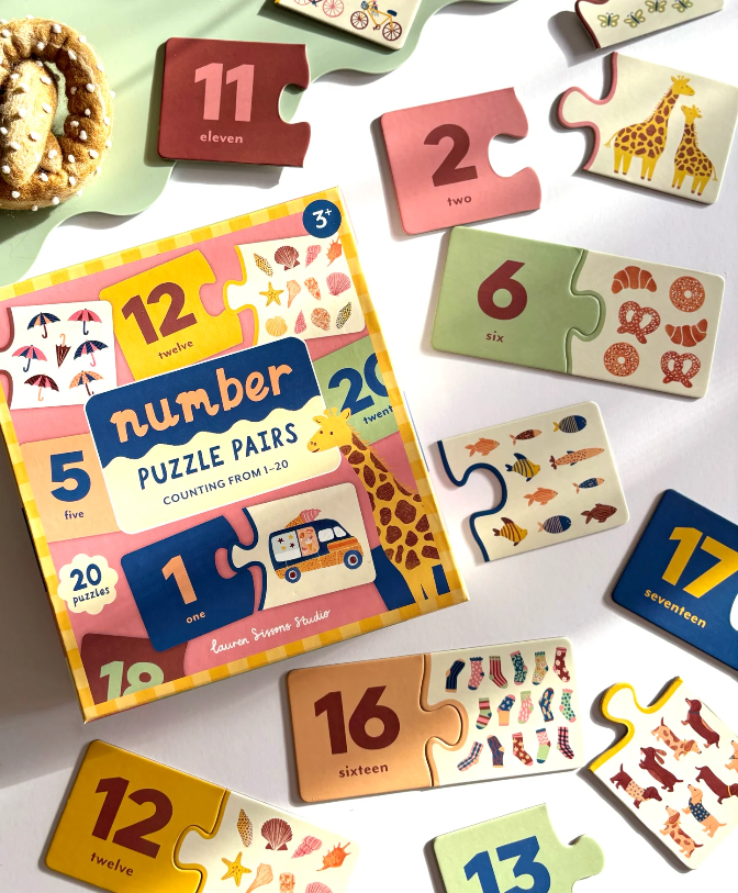 Number Puzzle Pairs