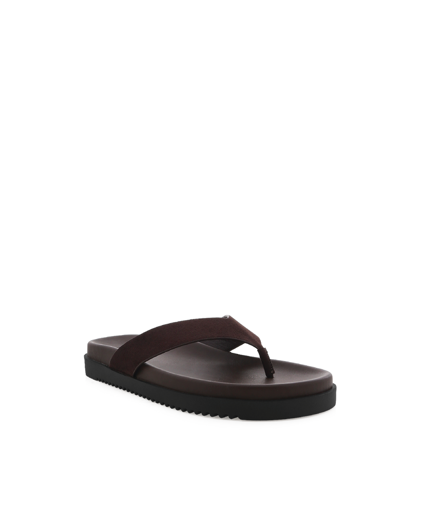 Aila Dark Cacao Suede