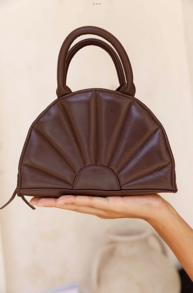Soleil Mini Tote Chocolate