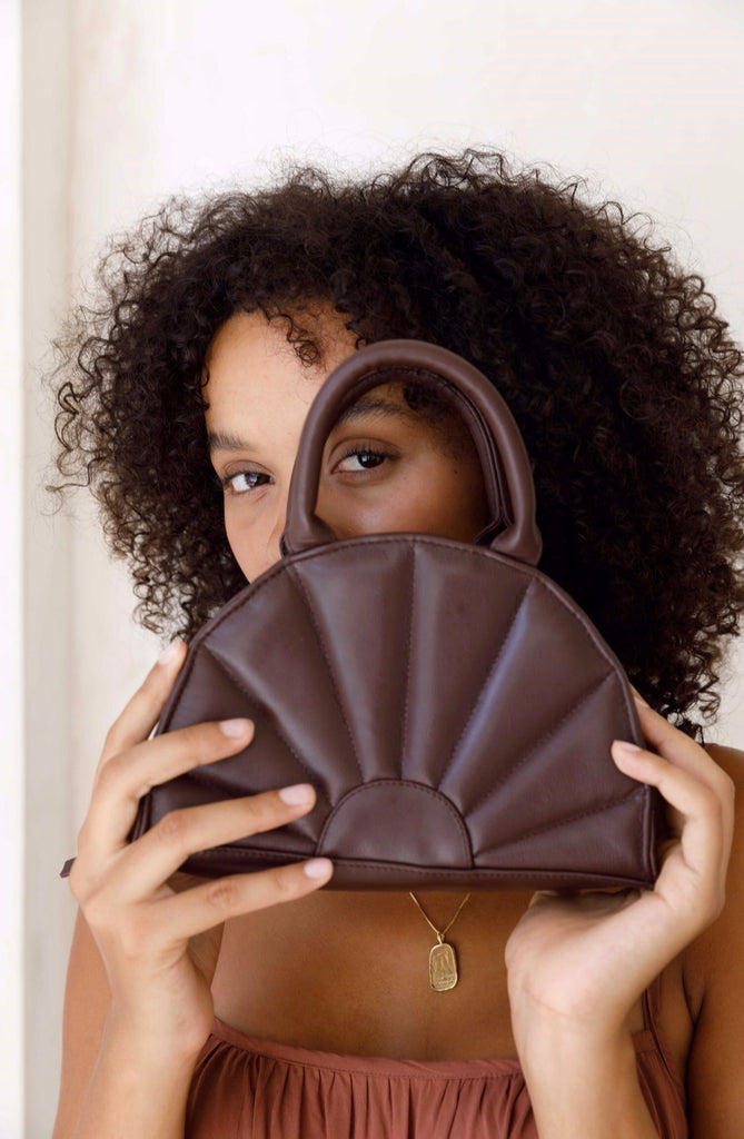 Soleil Mini Tote Chocolate