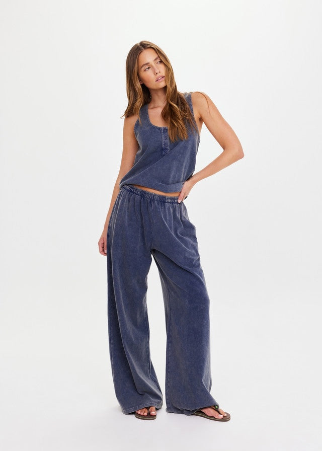 Soho Tokyo Wide Leg Pant Denim