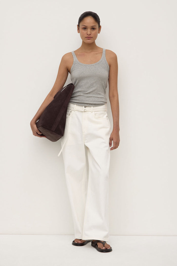 Loose Fit Jean Vintage White