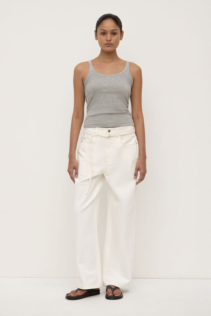 Loose Fit Jean Vintage White