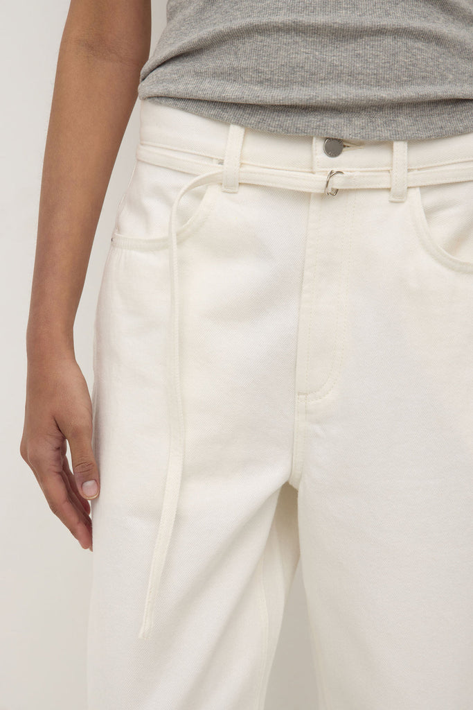 Loose Fit Jean Vintage White