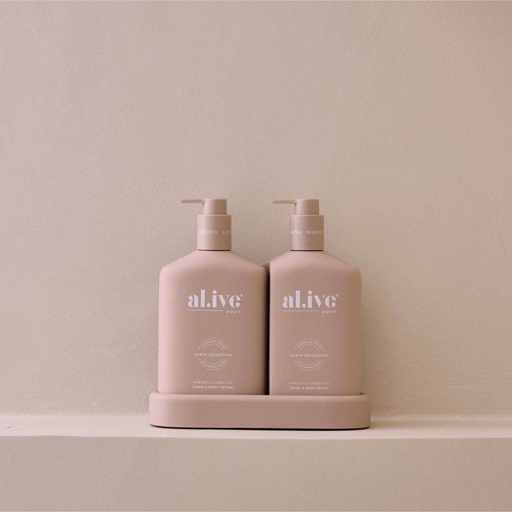 Apricot and Sweet Fig Wash and Lotion Duo