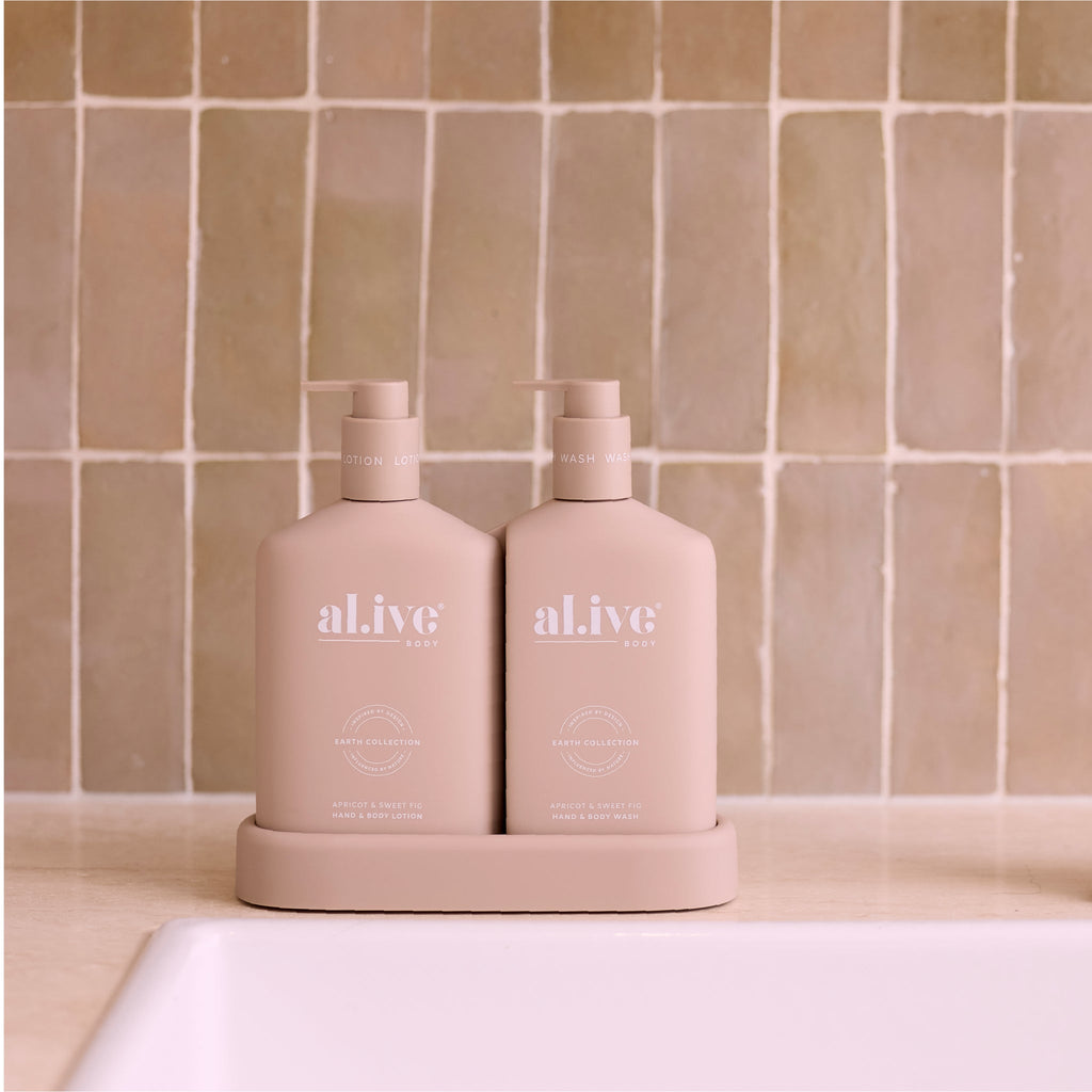 Apricot and Sweet Fig Wash and Lotion Duo