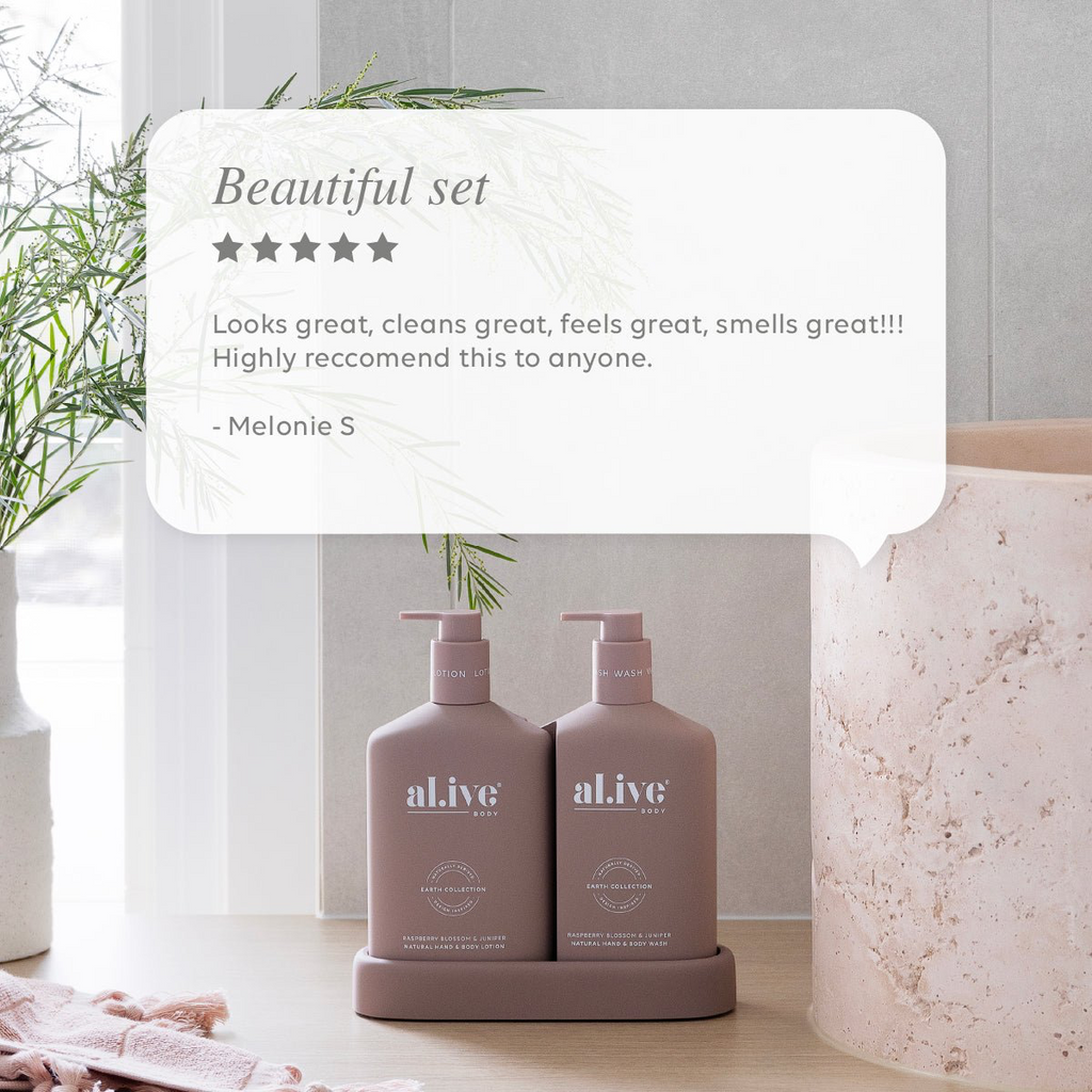 Raspberry Blossom and Juniper Wash and Lotion Duo