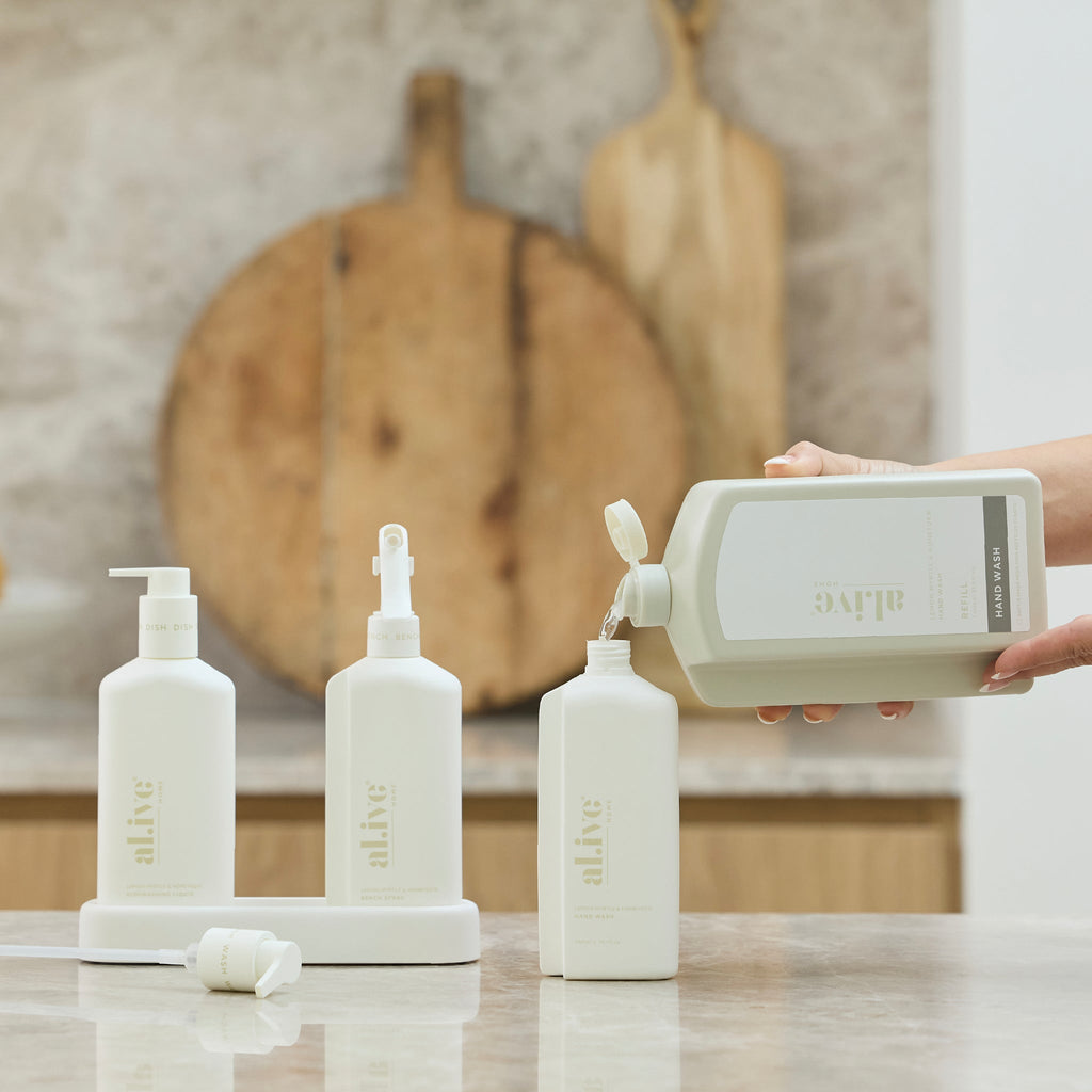 Lemon Myrtle and Honeydew 1 LTR Hand Wash Refill