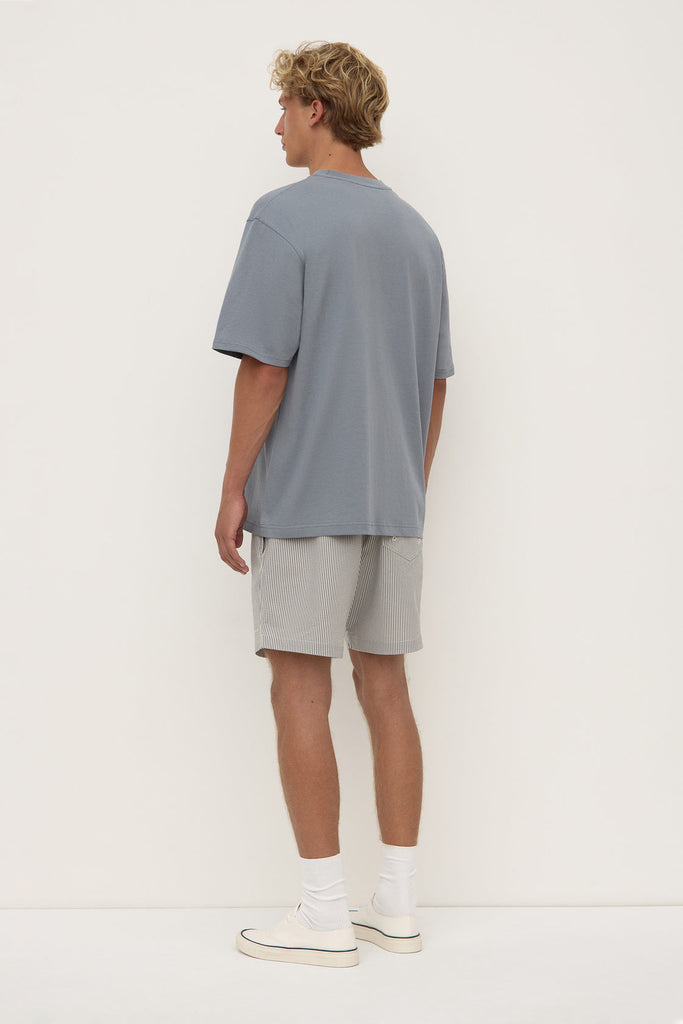 Knox Organic Oversized Tee Asphalt
