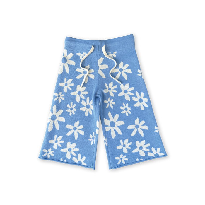 Organic Wild Flower Knit Pant, grown, Mika and max