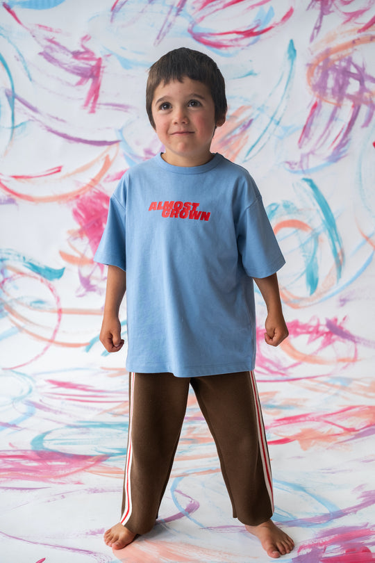 Organic Tape Milano Knit Pant - Espresso - Mika and Max