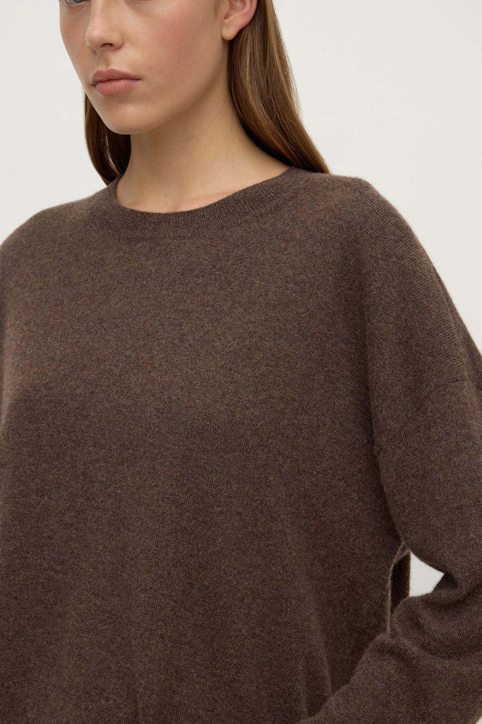 Odelle Cashmere Knit Ganache Marle