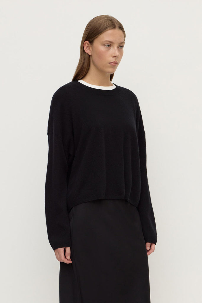 Odelle Cashmere Knit Black