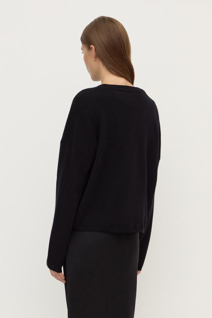 Odelle Cashmere Knit Black