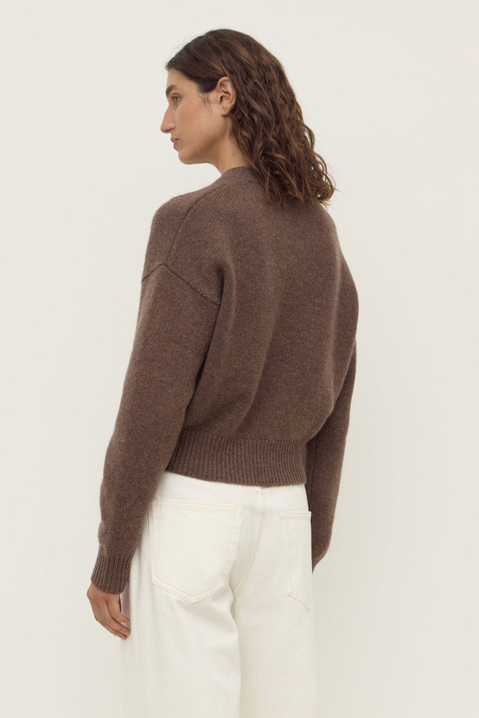 Benny Knit Cocoa Marle
