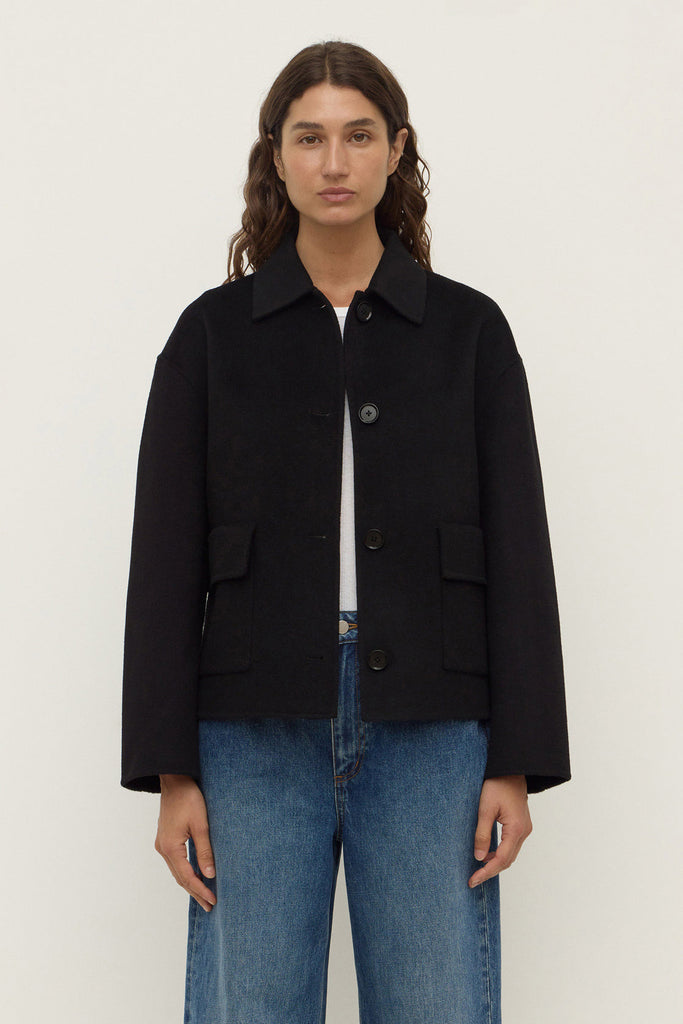Mya Wool Coat Black