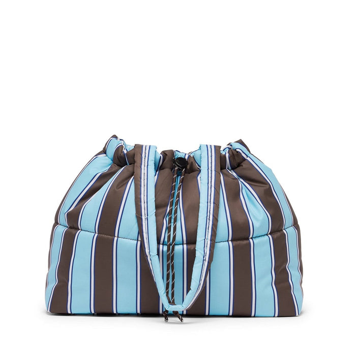 Scrunch Base Choc Blue Stripe