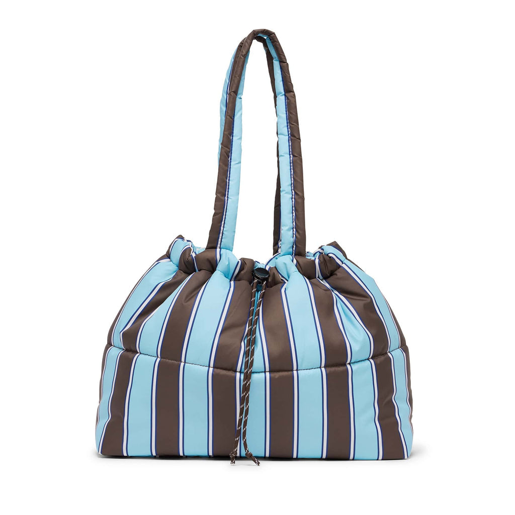 Scrunch Base Choc Blue Stripe