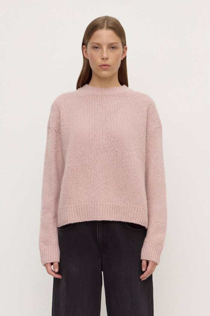 Ariel knit blush, assembly label, Mika and max