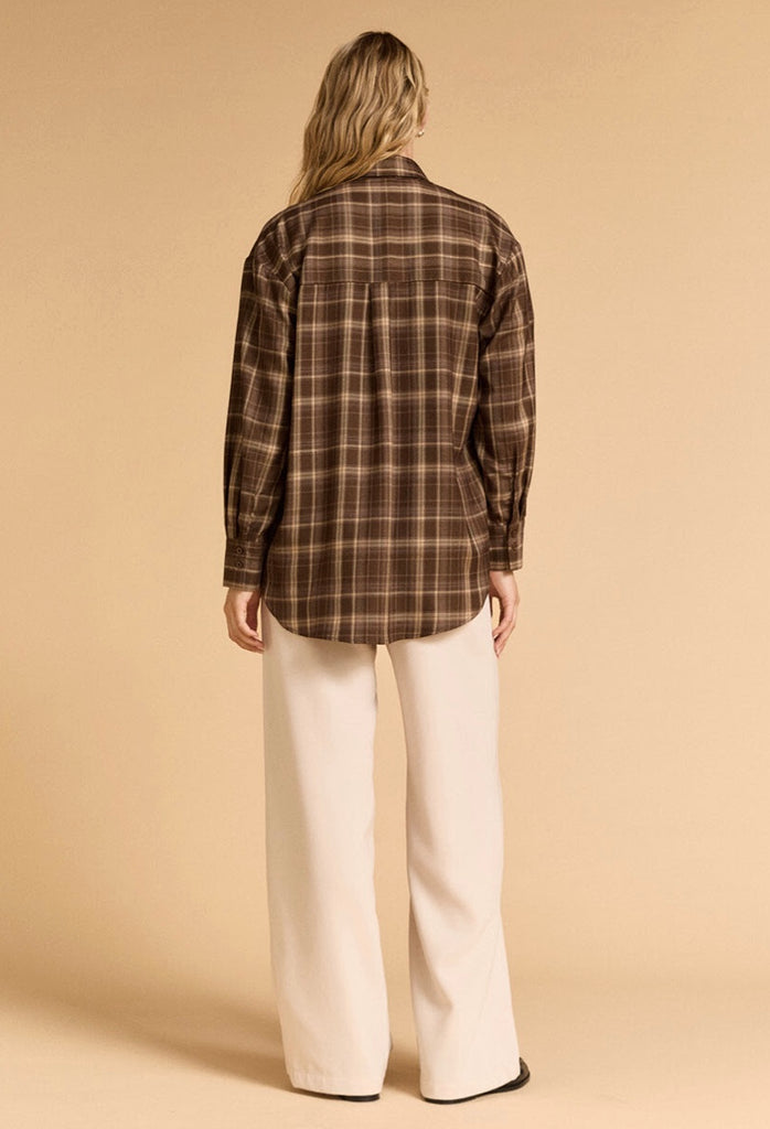 Plaid Shirt Brown