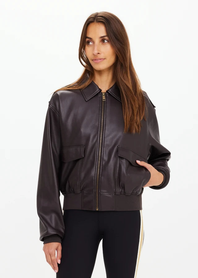 Zariah Bomber Jacket Ebony