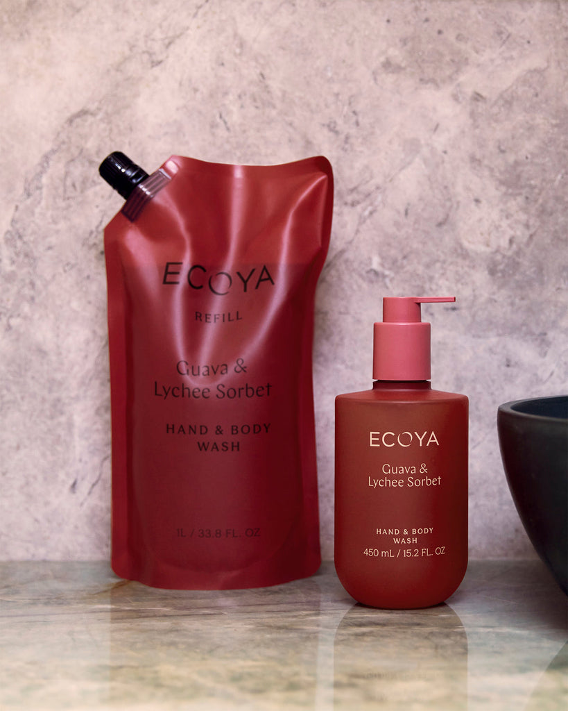 Guava and Lychee Sorbet Hand & Body Wash 450ml
