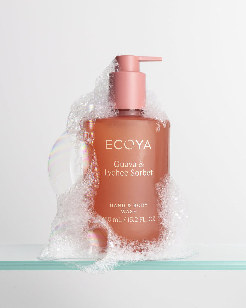 Guava and Lychee Sorbet Hand & Body Wash 450ml