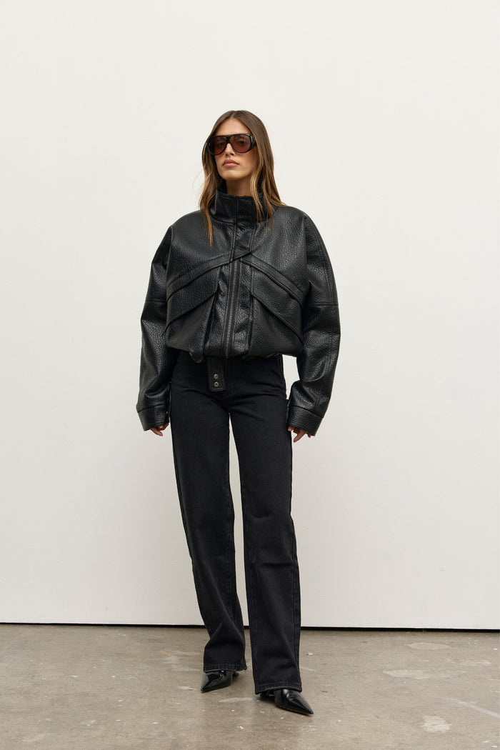 Inez jacket black, bayse brand, Mika and max