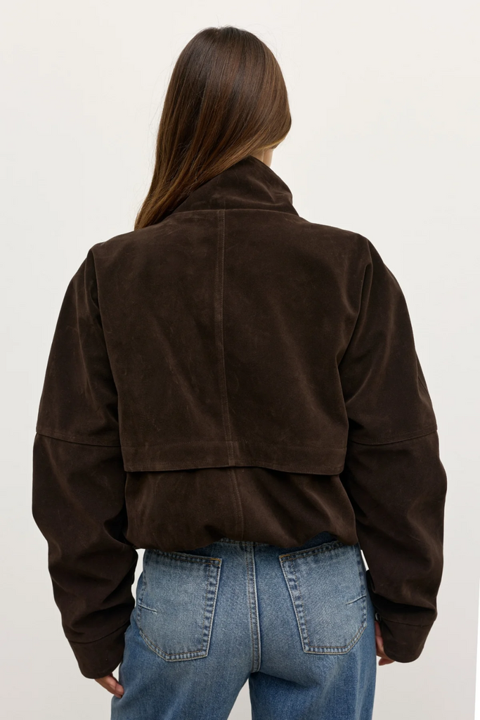 Inez Jacket Deep Brown