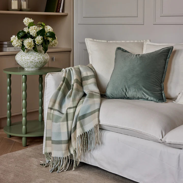 Kipling Green Blue Throw
