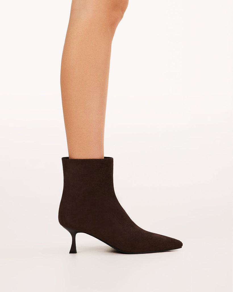 Carmella Dark Cacao Suede