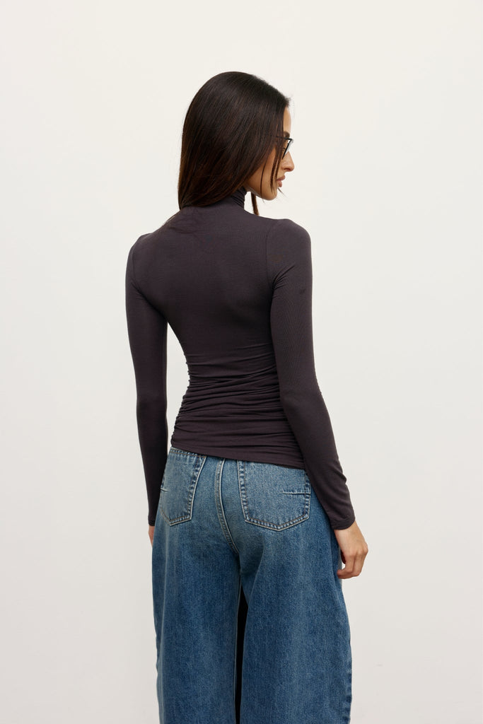 Isley Top Charcoal