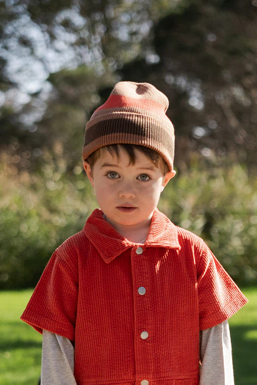 Organic Cord Boilersuit - Sauce