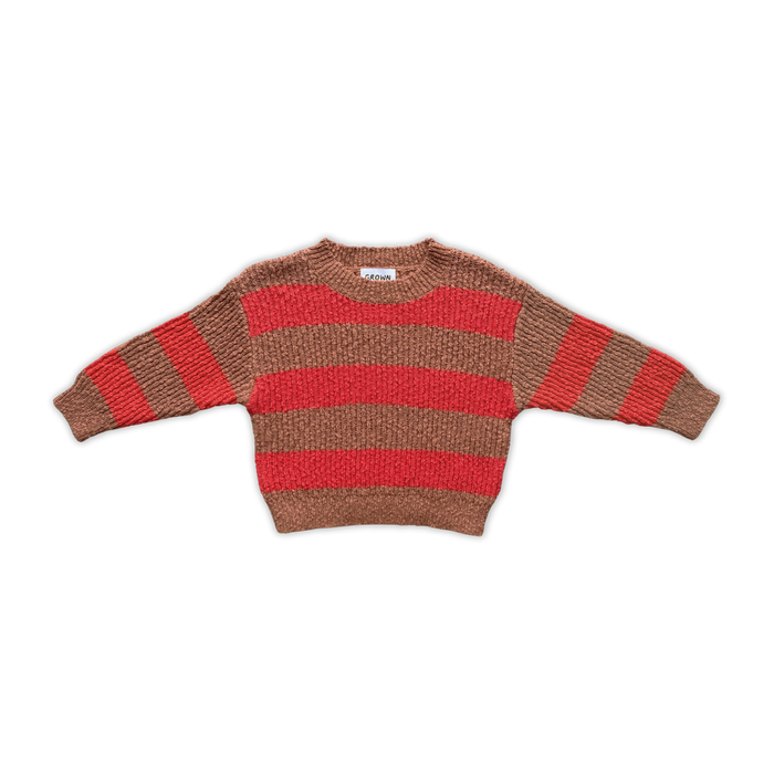 Organic Textured Rib Pull Over - Earth and Sauce