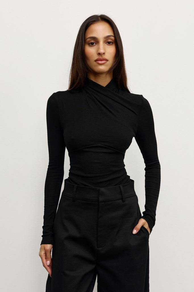 Tonia Top Black