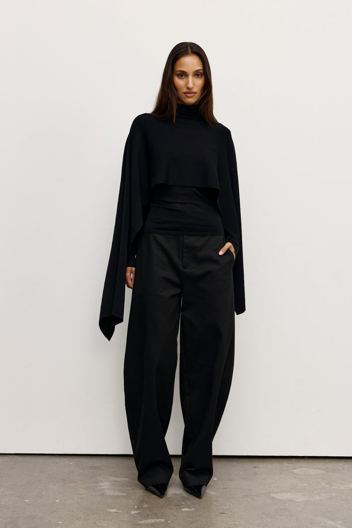 Sorella Poncho Black