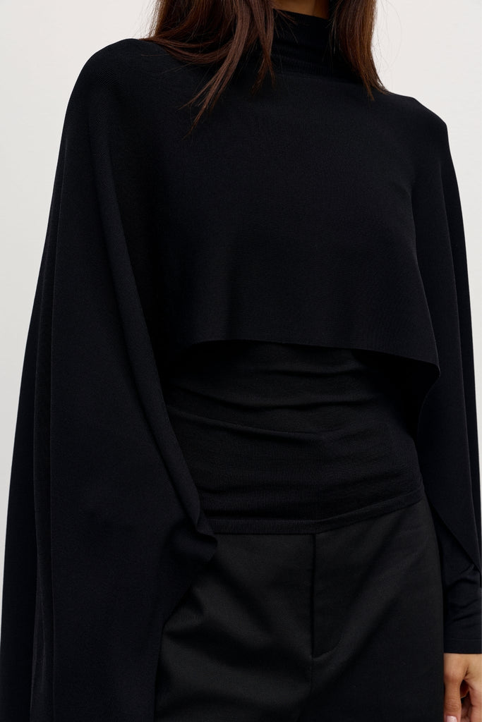 Sorella Poncho Black
