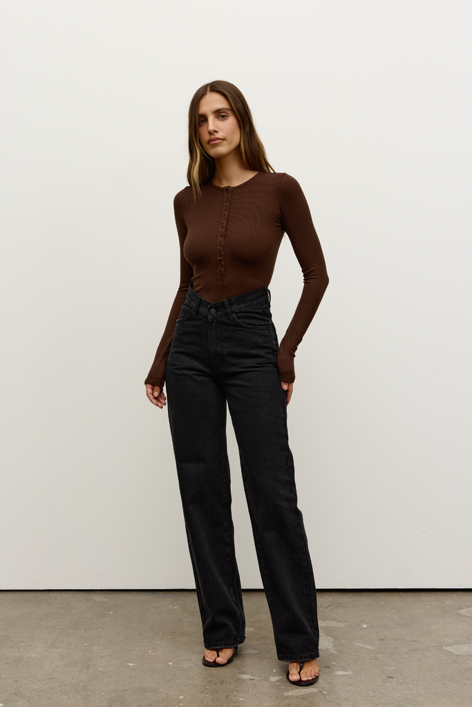 Lara Bodysuit Espresso