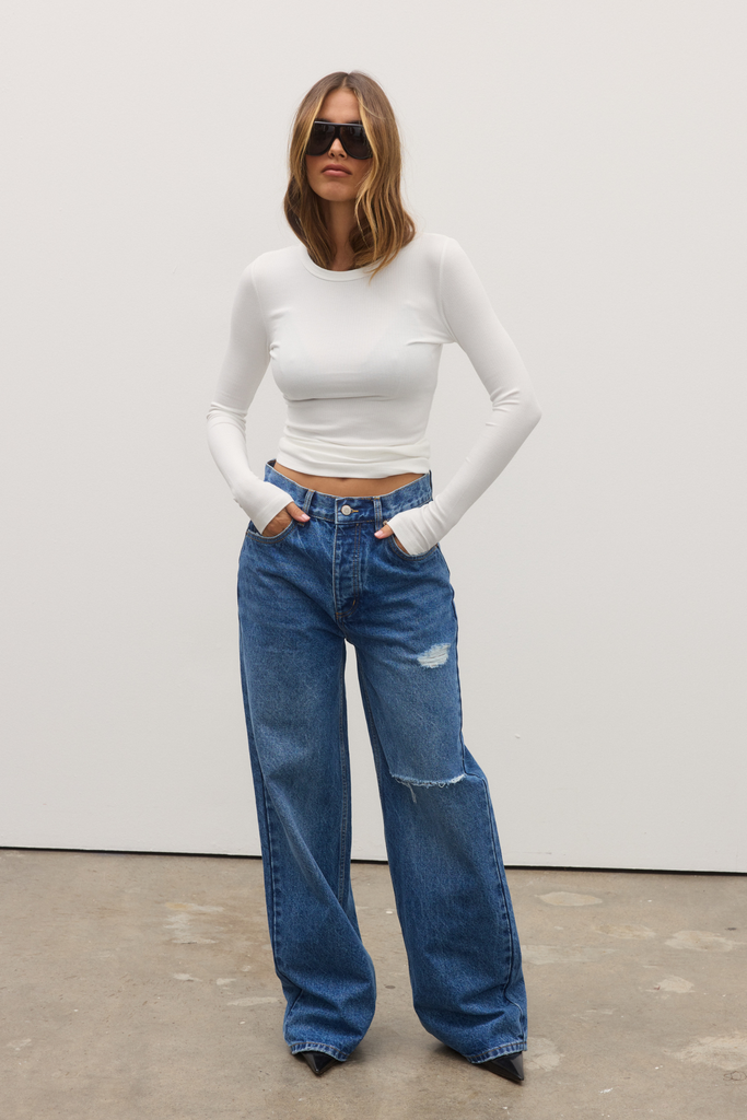 Nyla Top White