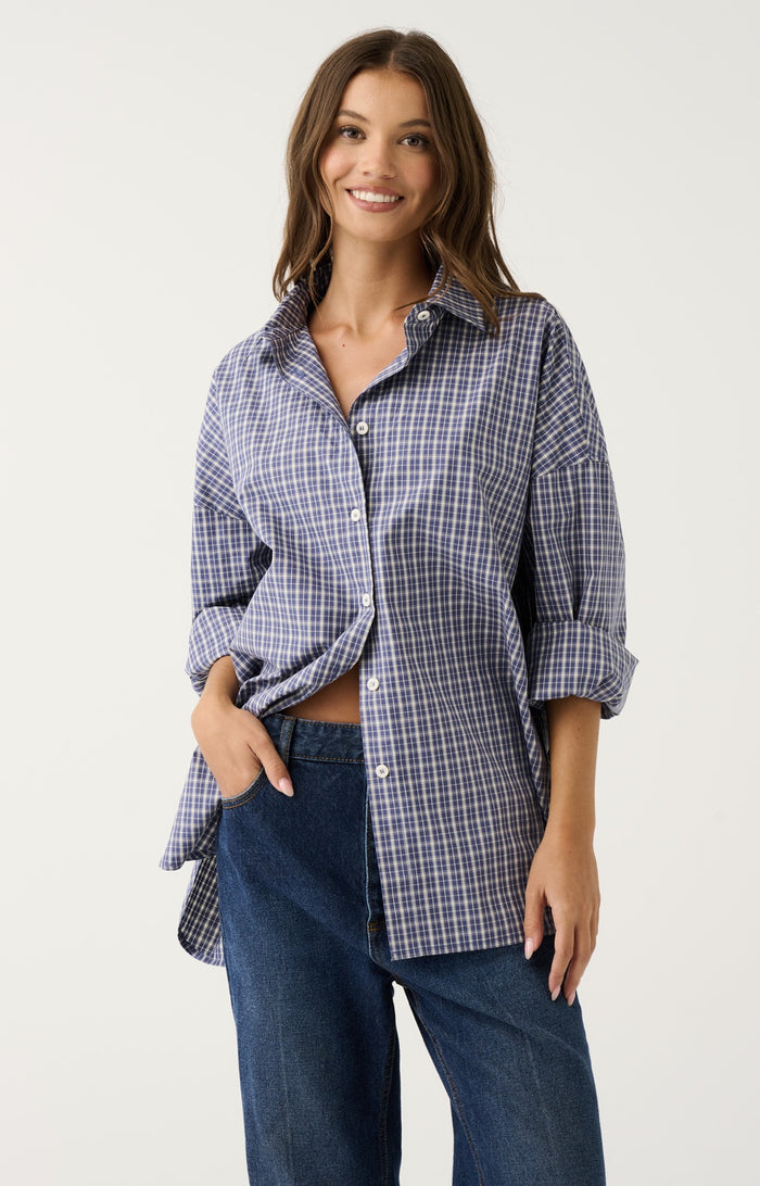 Darby Shirt Ink Plaid