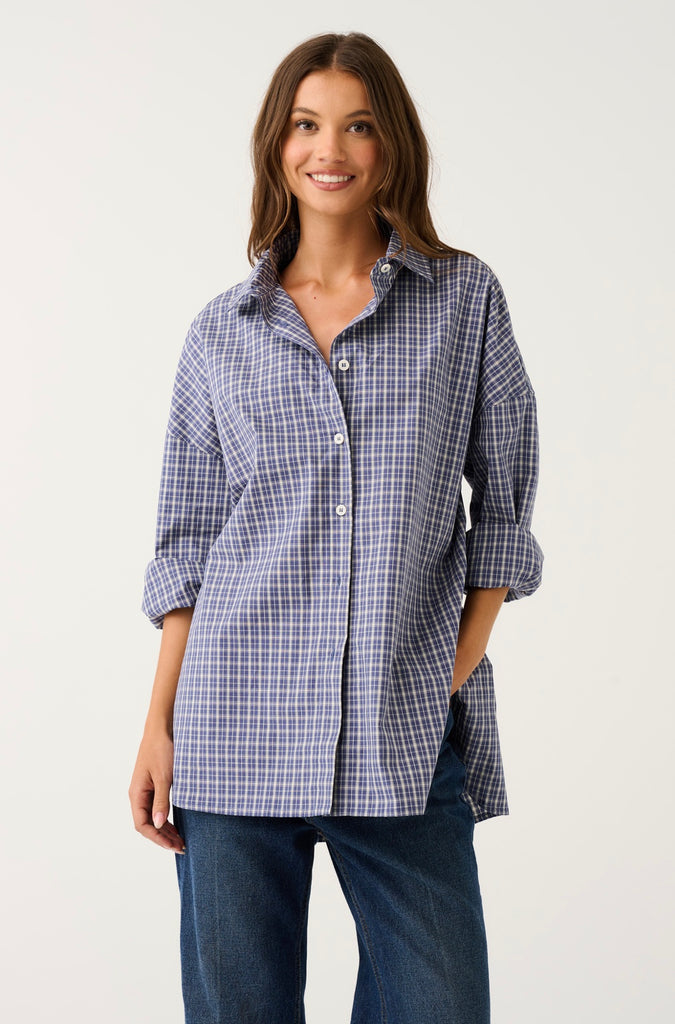 Darby Shirt Ink Plaid