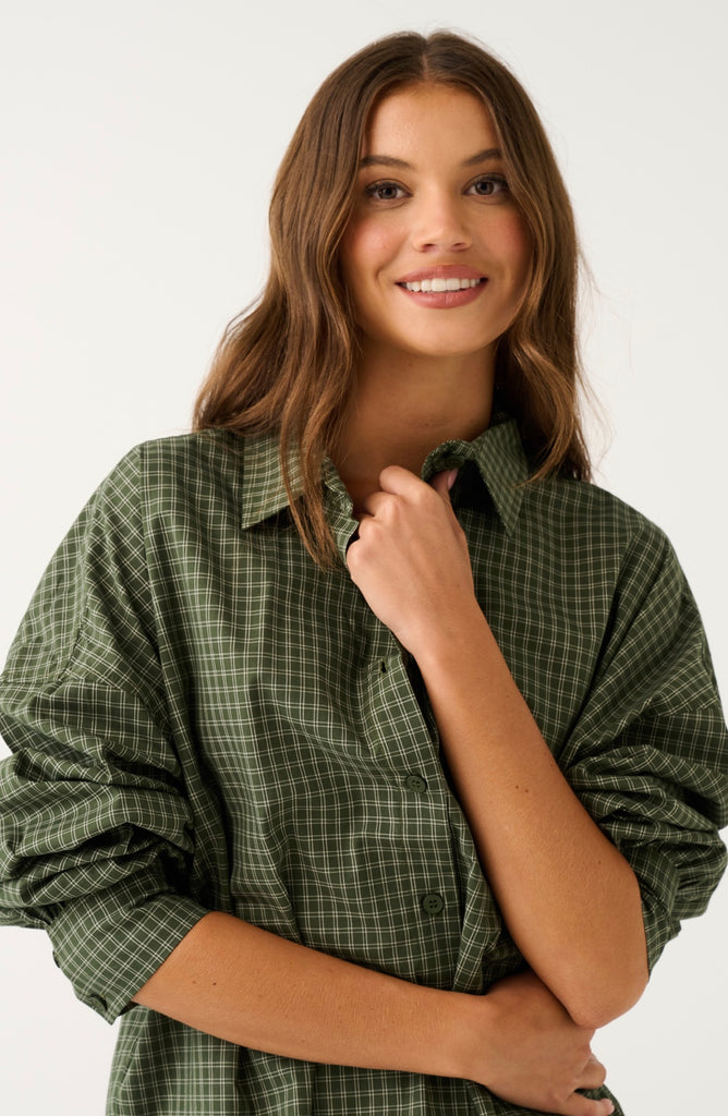 Darby Shirt Khaki Check