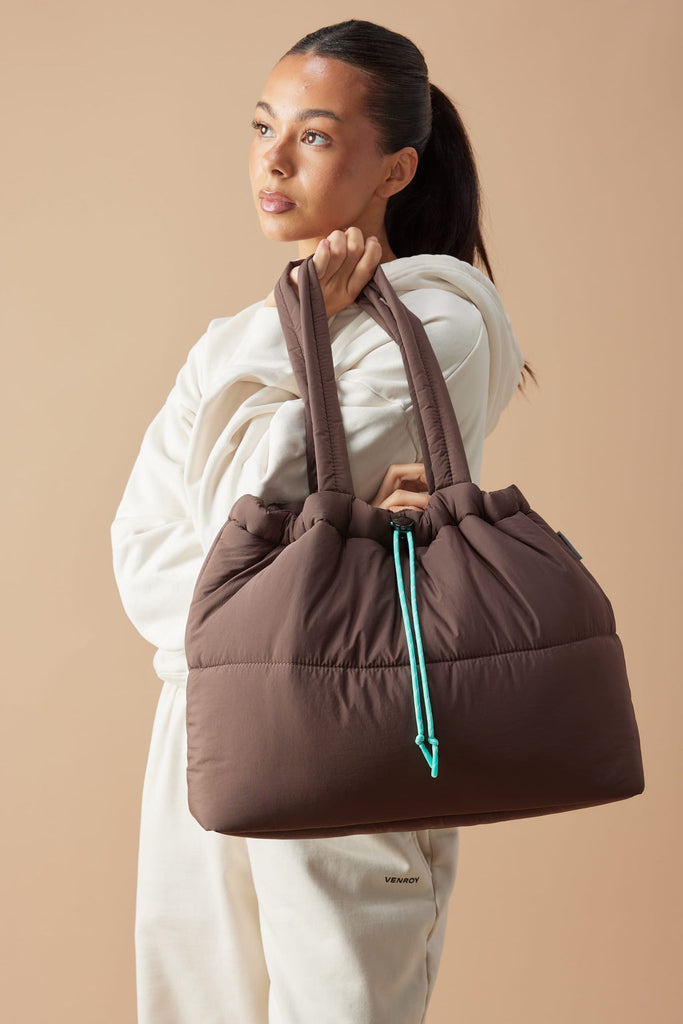Scrunch Base Chocolate / Turquoise