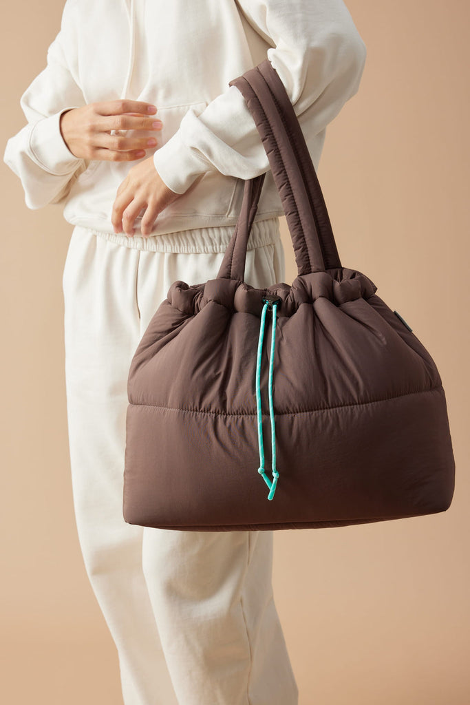 Scrunch Base Chocolate / Turquoise