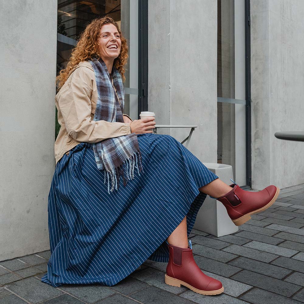 Bobbi Boot Brick Red