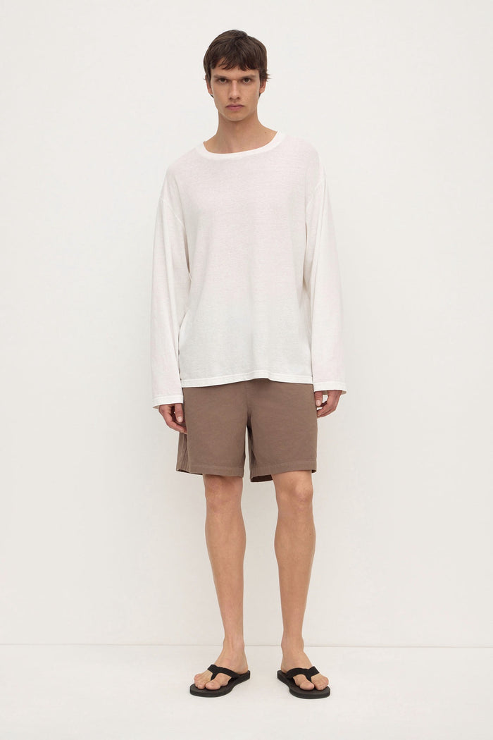Everyday Twill Short Dark Sand
