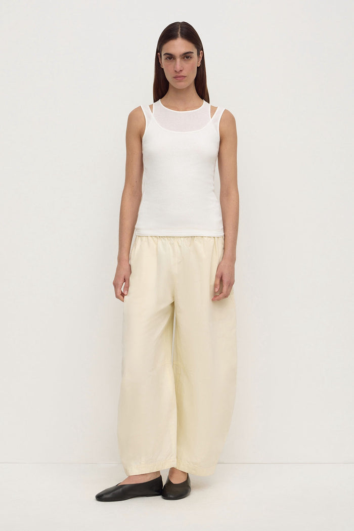 Lola Barrel Pant Vanilla
