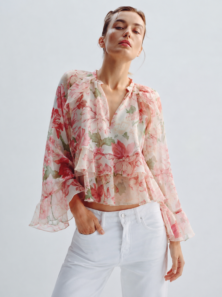 Ruffle Blouse