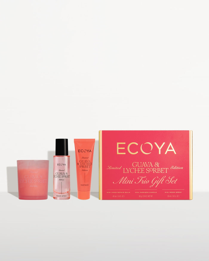 Mini Trio Gift Set Guava and Lychee Sorbet